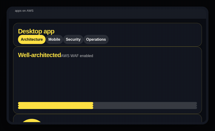 Browser-driven desktop app walkthrough